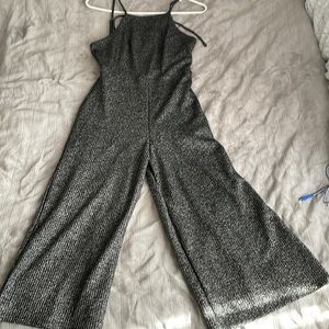 Black sparkly jump suit. Wild fable. Size sm.